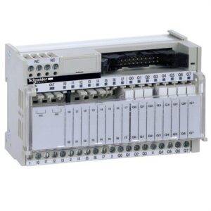 Schneider ABE7R16T111 Base salida con relé ABR-7S11 4 vías gris