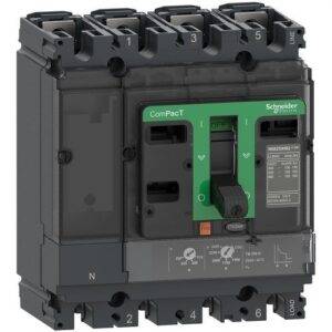 Schneider C16F4TM160 Bloque de corte NSX160F 36kA AC 4P4R 160A TMD