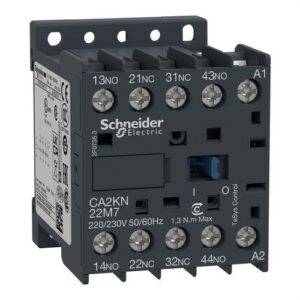 Schneider CA2KN22M7 Minicontactor auxiliar 2 NA+2 NC 220V CA 50-60Hz