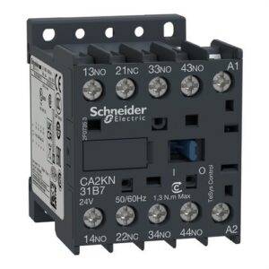 Schneider CA2KN31M7 Minicontactor auxiliar 3 NA+1 NC 220V CA 50-60Hz