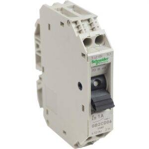 Schneider GB2CD06 GB2CD06 Disyuntor magnetotérmico 1P+N In=1A Id=14A