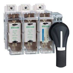 Schneider GS2AH530 Maneta exterior frontal 100-400A IP65 negra