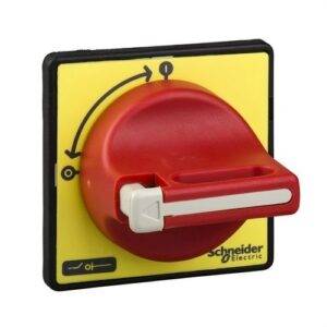 Schneider KCD1PZ Mando giratorio frontal maneta roja diámetro 22,5mm