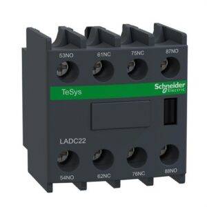 Schneider LADC22 Bloque contacto auxiliar 2 NA/2 NC frontal