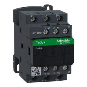 Schneider LC1D12V7 Contactor 12A 1 NA/1 NC 400V 50-60Hz
