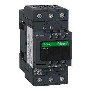 Schneider LC1D40AF7 Contactor EVERLINK 3P AC3 440V 40A 110V F7