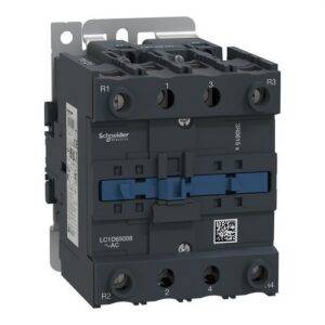 Schneider LC1D65008E7 Contactor 65A 2P+2R 48V 50-60Hz