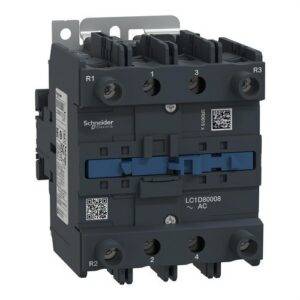 Schneider LC1D80008E7 Contactor 80A 2P+2R 48V 50-60Hz