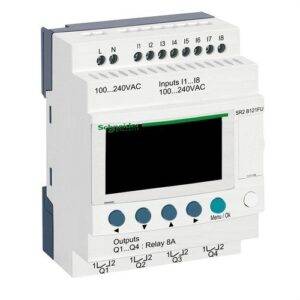 Schneider SR2B121FU Relé programable ZELIO 100-240V E/S12 con visor