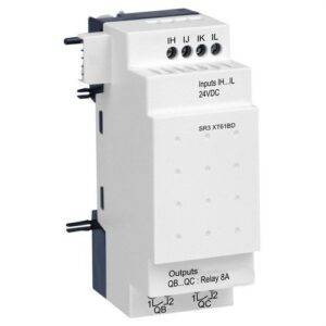 Schneider SR3XT61BD Módulo extensión 24V E/S 6 para SR3B...BD