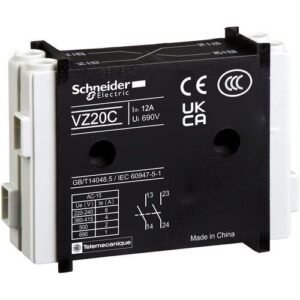 Schneider VZ20 Bloque 2 contactos auxiliares abierto + abierto