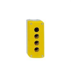 Schneider XALK04 Caja vacía con 4 taladros
