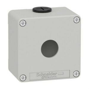 Schneider XAPD1201 Caja vacía con 1 orificio gris