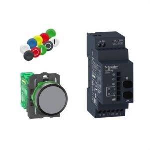 Schneider XB5RFA02 Pack XB5R 22mm emisor receptor programable AC/DC