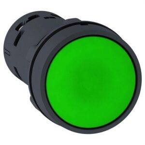Schneider XB7NA31 Pulsador impulso verde CA