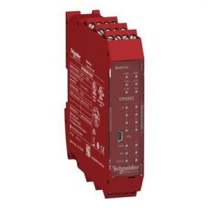 Schneider XPSMCMCP0802 Cpu con 8 entradas 2 pares OSSD