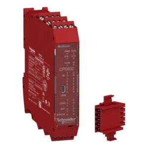 Schneider XPSMCMCP0802BC Cpu con 8 entradas 2 pares OSSD + conector