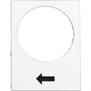 Schneider ZB2BY4901 ZB2BY4901 Etiqueta 30x40mm Fondo Blanco ARRIBA
