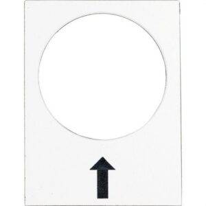 Schneider ZB2BY4907 Etiqueta 30x40mm blanco derecha PV