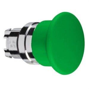 Schneider ZB4BC3 Cabeza pulsador seta diámetro 22 40mm verde