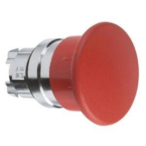 Schneider ZB4BC4 Cabeza pulsador seta diámetro 22 40mm roja