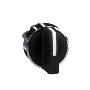 Schneider ZB4BD2 Cabeza selector diámetro 22 maneta corta negra 2