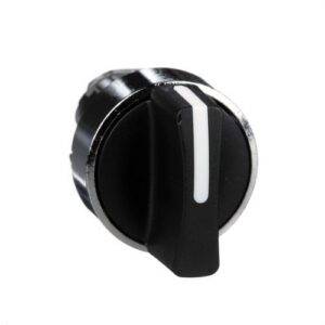 Schneider ZB4BD3 Cabeza selector diámetro 22 maneta corta negra 3