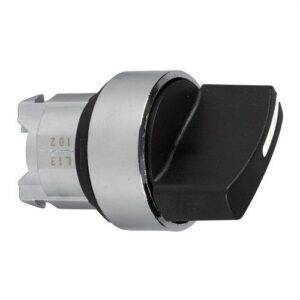 Schneider ZB4BD4 Cabeza selector diámetro 22 maneta corta negra 2
