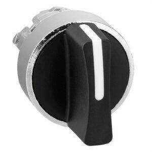 Schneider ZB4BD7 Cabeza selector diámetro 22 maneta corta negra 3