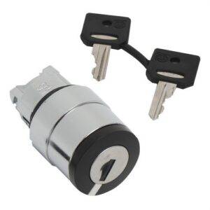 Schneider ZB4BG210 Cabeza selector con 2 posiciones cierre con llave