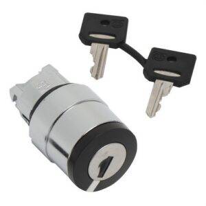Schneider ZB4BG412 Cabeza selector con 2 posiciones cierre con llave