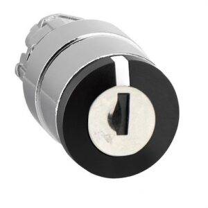 Schneider ZB4BG7 Cabeza selector diámetro 22 llave 3 vuelta contacto