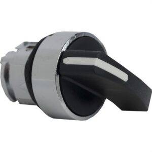 Schneider ZB4BJ2 Cabeza selector diámetro 22 maneta larga negra 2