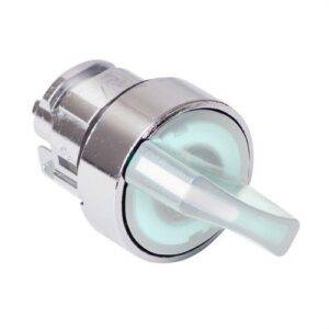 Schneider ZB4BK1213 Cabeza selector diámetro 22 con 2 fijas maneta