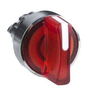 Schneider ZB4BK1243 Cabeza selector diámetro 22 con 2 fijas maneta