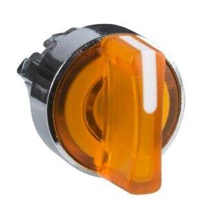 Schneider ZB4BK1253 Cabeza selector diámetro 22 con 2 fijas maneta