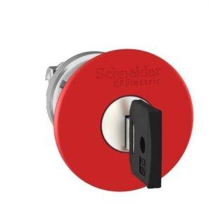 Schneider ZB4BS944 Cabeza pulsador seta diámetro 40 desenclavamiento