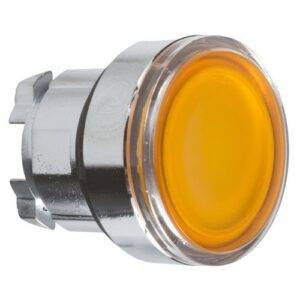 Schneider ZB4BW353 Cabeza pulsador luminoso diámetro 22 rasante