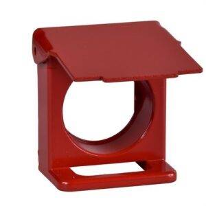 Schneider ZB4BZ64 Tapa de protección con candado rojo para unidades