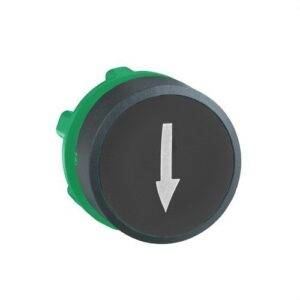 Schneider ZB5AA335 Cabeza pulsador diámetro 22 rasante negro flecha