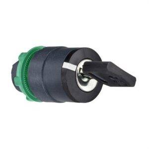 Schneider ZB5AG2 Cabeza selector diámetro 22 llave 2 fijas