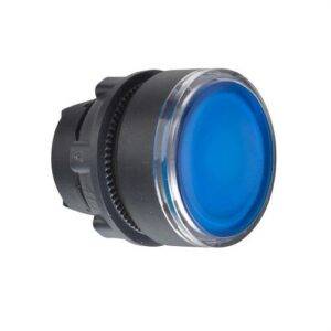 Schneider ZB5AW363 Cabeza pulsador luminoso diámetro 22 rasante azul