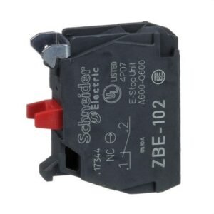 Schneider ZBE102 Bloque contacto estándar simple 1 NC tornillo