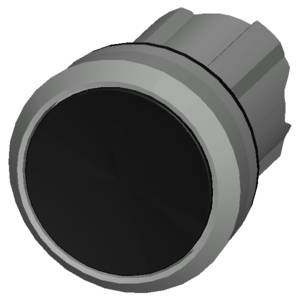 3SU1050-0AB10-0AA0 Siemens Pulsador, 22MM, redondo, metal, brillante, negro, boton, RAS