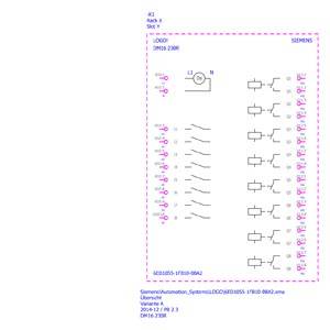 6ED1055-1FB10-0BA2 Siemens Logo! DM16 230R- módulo DE expansión,, pu/i/o: 230V/230V/REL