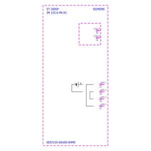 6ES7155-6AU00-0HM0 Siemens Simatic ET 200SP, profinet, módulo DE INT