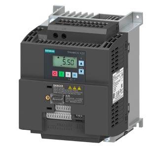 6SL3210-5BB22-2UV1 Siemens V20 1AC200-240V -15/+10% 47-63HZ 2.2KW