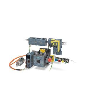 3SU1000-0AA20-0AA0 Siemens Pulsador, 22MM, redondo, plastico, rojo, boton, rasante, SOS