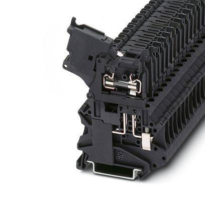 Borne de carril para fusible Phoenix Contact UT 4-HESI (5X20)