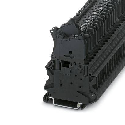 Borne de carril para fusible Phoenix Contact UT 4-HESILED 24-P/P